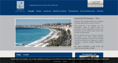 Desktop Screenshot of imperial-patrimoine.fr