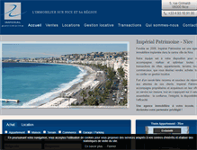 Tablet Screenshot of imperial-patrimoine.fr